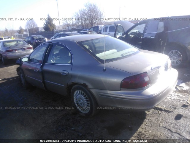 1MEFM50U93G601352 - 2003 MERCURY SABLE GS GOLD photo 3