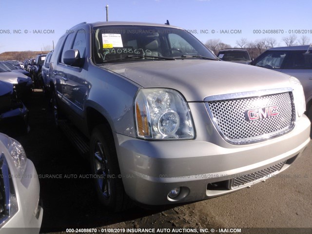 1GKFK63857J277325 - 2007 GMC YUKON DENALI TAN photo 1