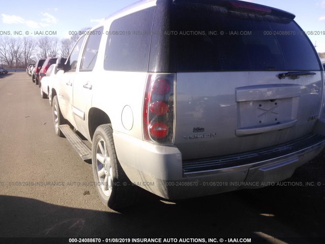 1GKFK63857J277325 - 2007 GMC YUKON DENALI TAN photo 3