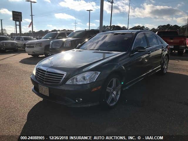 WDDNG76X17A056568 - 2007 MERCEDES-BENZ S 600 GRAY photo 2