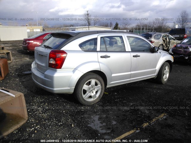 1B3CB1HA4BD269707 - 2011 DODGE CALIBER EXPRESS SILVER photo 4