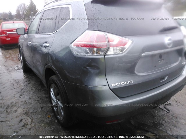 5N1AT2MV8FC889467 - 2015 NISSAN ROGUE S/SL/SV BLACK photo 6