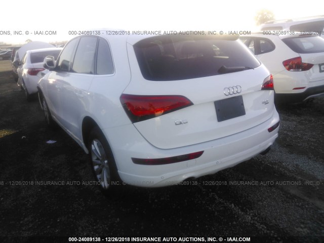 WA1LFAFP0EA083298 - 2014 AUDI Q5 PREMIUM PLUS WHITE photo 3