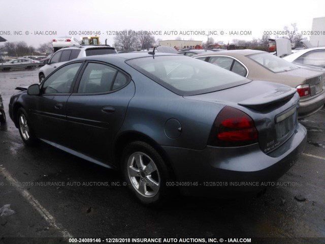 2G2WP552161110893 - 2006 PONTIAC GRAND PRIX BLUE photo 3