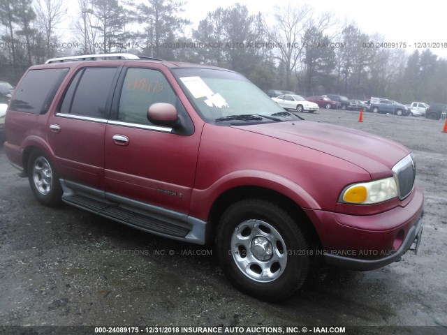 5LMFU28R41LJ29879 - 2001 LINCOLN NAVIGATOR 红色 照片 1
