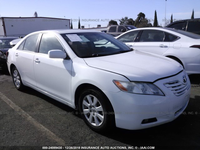 4T1BK46K17U551197 - 2007 TOYOTA CAMRY NEW GENERAT LE/XLE/SE WHITE photo 1