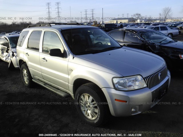 4M2CU57116KJ00337 - 2006 MERCURY MARINER SILVER photo 1