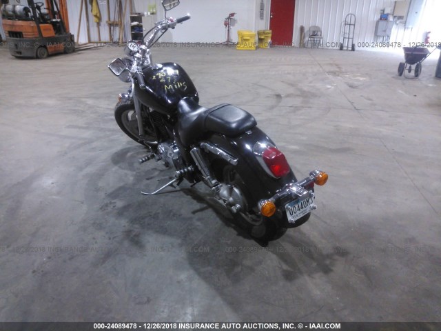 1HFSC43064A404588 - 2004 HONDA VT1100 C2 BLACK photo 3