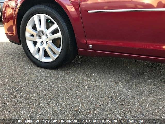 1G8ZS57N68F150603 - 2008 SATURN AURA XE RED photo 6