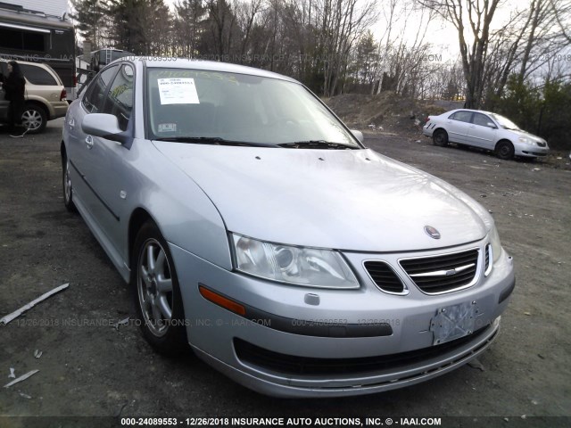 YS3FD49Y071018431 - 2007 SAAB 9-3 2.0T SILVER photo 1