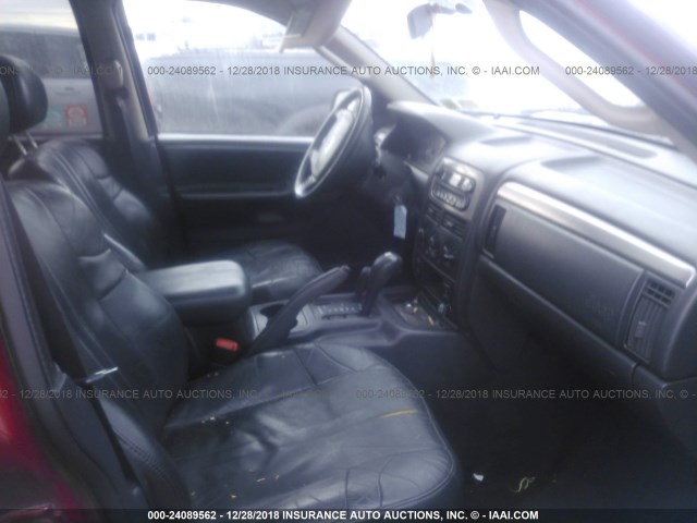 1J4GW48S94C347772 - 2004 JEEP GRAND CHEROKEE LAREDO/COLUMBIA/FREEDOM 红色 照片 5