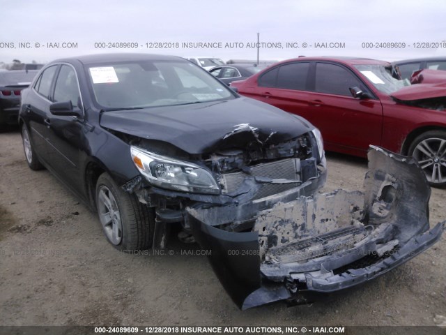 1G11B5SL7FF174021 - 2015 CHEVROLET MALIBU LS BLACK photo 1
