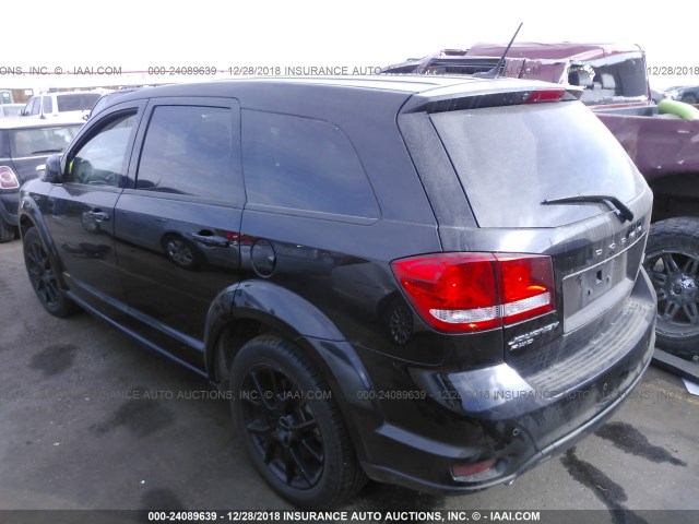 3C4PDDEG3ET313053 - 2014 DODGE JOURNEY R/T BLACK photo 3