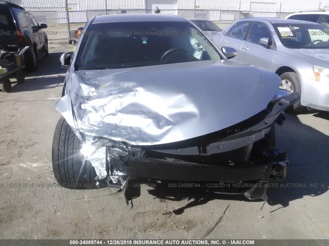 4T4BF1FK5FR514659 - 2015 TOYOTA CAMRY LE/XLE/SE/XSE SILVER photo 6