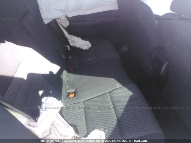 4T4BF1FK5FR514659 - 2015 TOYOTA CAMRY LE/XLE/SE/XSE SILVER photo 8