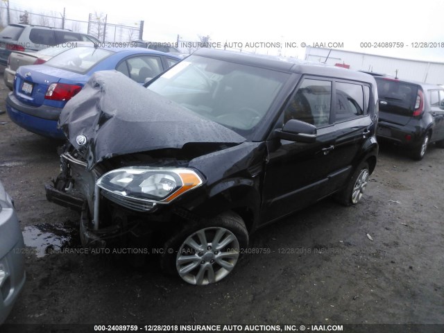 KNDJT2A69C7381059 - 2012 KIA SOUL +/!/SPORT BLACK photo 2