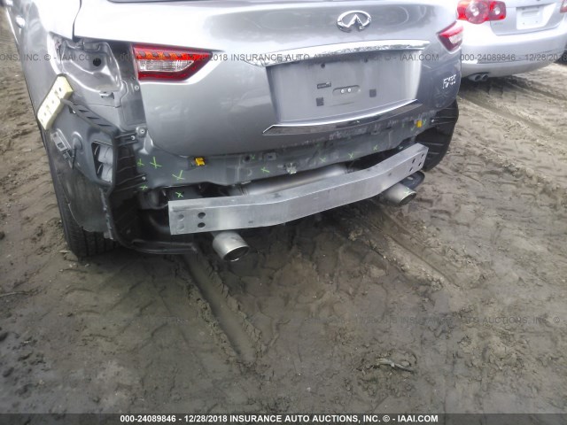 JN8AS1MU8BM711186 - 2011 INFINITI FX35 GRAY photo 6