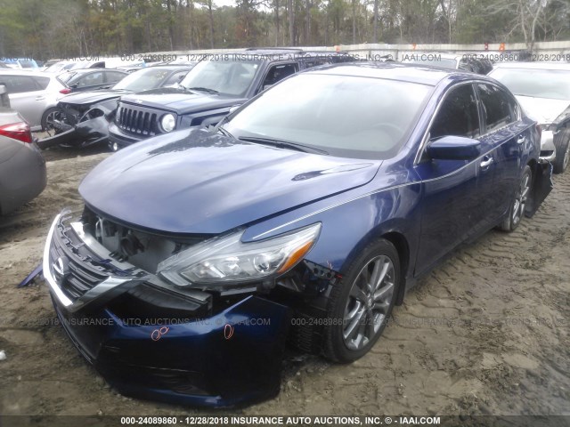 1N4AL3AP4JC148781 - 2018 NISSAN ALTIMA 2.5/S/SV/SL/SR BLUE photo 2