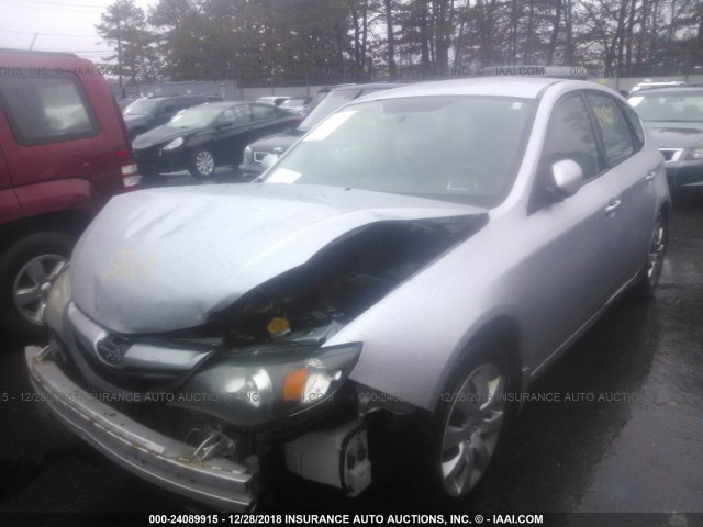 JF1GH6A63BG803267 - 2011 SUBARU IMPREZA 2.5I SILVER photo 2