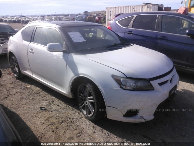 JTKJF5C73D3059128 - 2013 TOYOTA SCION TC თეთრი ფოტო 1