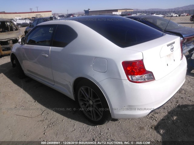 JTKJF5C73D3059128 - 2013 TOYOTA SCION TC თეთრი ფოტო 3