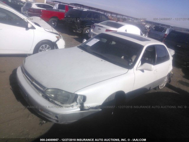 JT2BF12K0T0147847 - 1996 TOYOTA CAMRY LE/XLE/SE WHITE photo 2