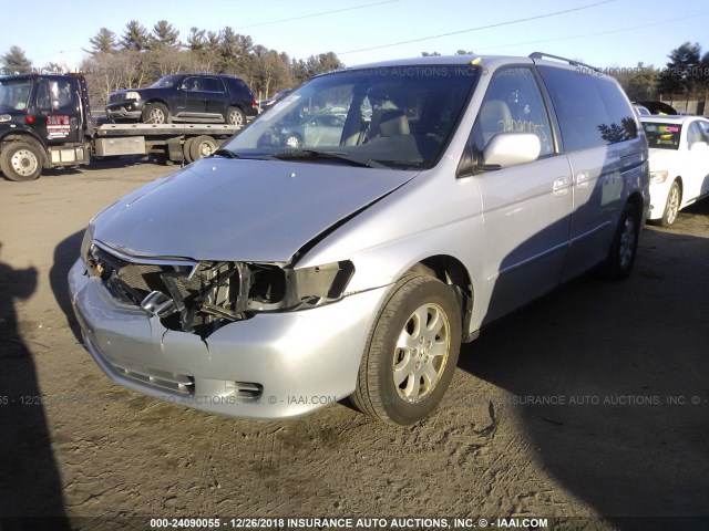 5FNRL18963B040693 - 2003 HONDA ODYSSEY EXL GRAY photo 2