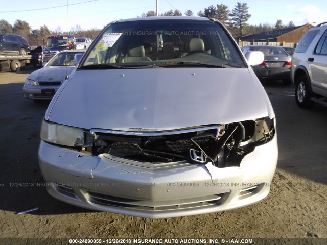 5FNRL18963B040693 - 2003 HONDA ODYSSEY EXL GRAY photo 6