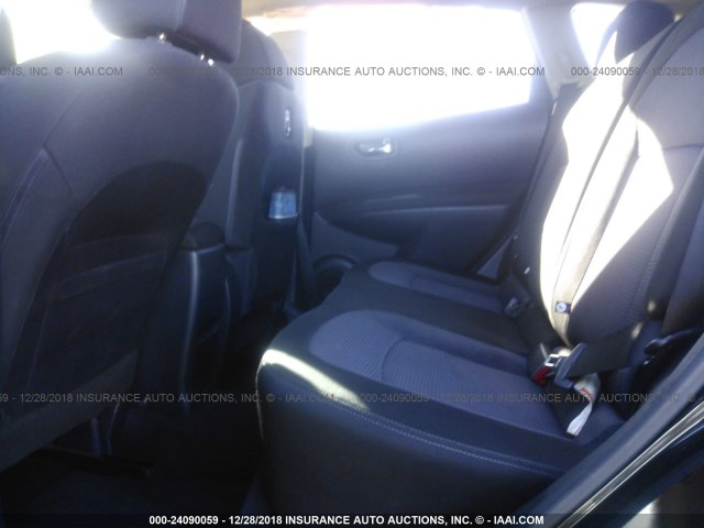 JN8AS5MT5CW612183 - 2012 NISSAN ROGUE S/SV BLACK photo 8