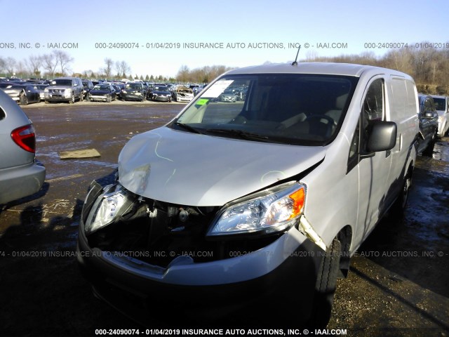 3N6CM0KN5HK691652 - 2017 NISSAN NV200 2.5S/2.5SV SILVER photo 2