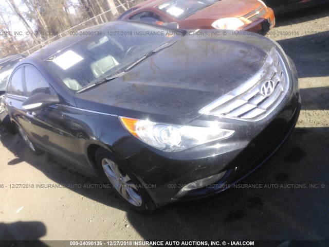 5NPEC4AC0DH574331 - 2013 HYUNDAI SONATA SE/LIMITED BLACK photo 1