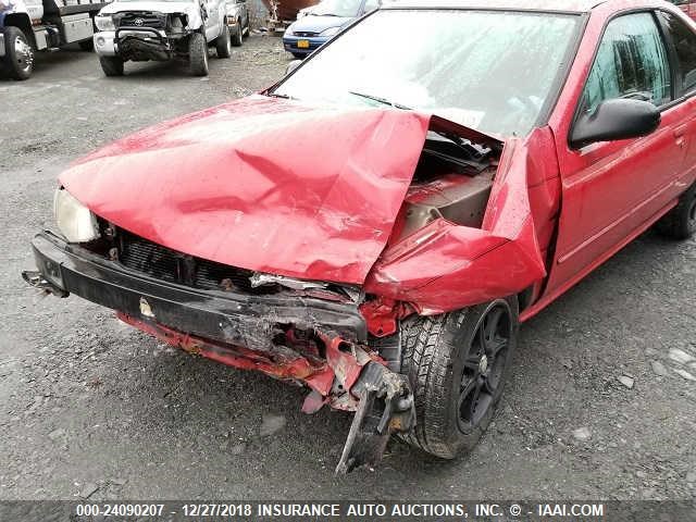 1N4AB42D8WC516447 - 1998 NISSAN 200SX SE RED photo 6