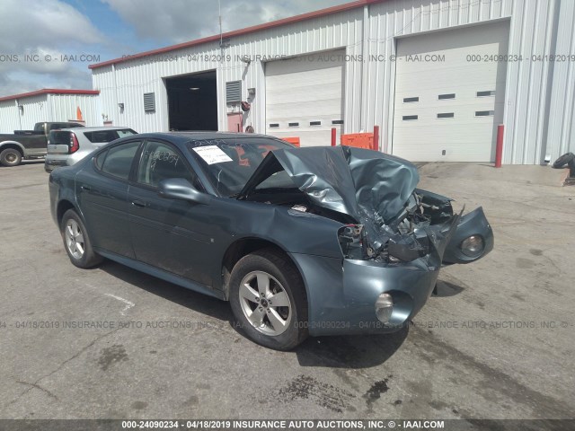 2G2WP552061110741 - 2006 PONTIAC GRAND PRIX TEAL photo 1