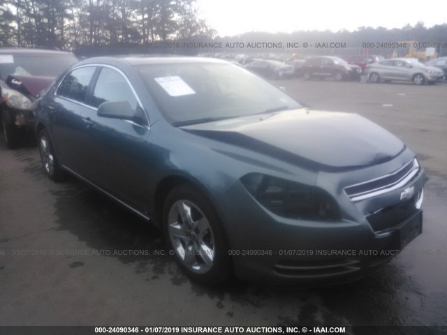 1G1ZH57B89F242624 - 2009 CHEVROLET MALIBU 1LT TEAL photo 1