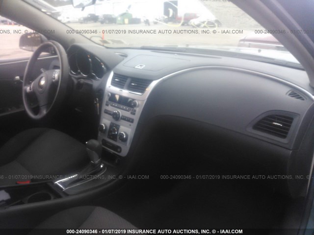 1G1ZH57B89F242624 - 2009 CHEVROLET MALIBU 1LT TEAL photo 5