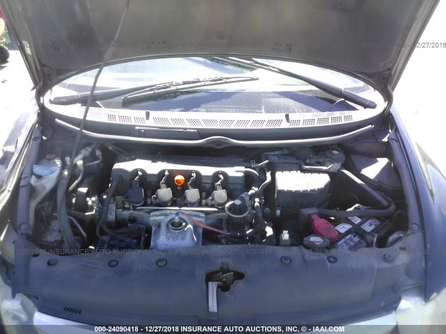 2HGFA1F9XBH512481 - 2011 HONDA CIVIC EXL BLACK photo 10