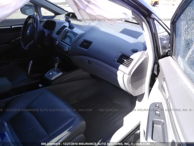 2HGFA1F9XBH512481 - 2011 HONDA CIVIC EXL BLACK photo 5