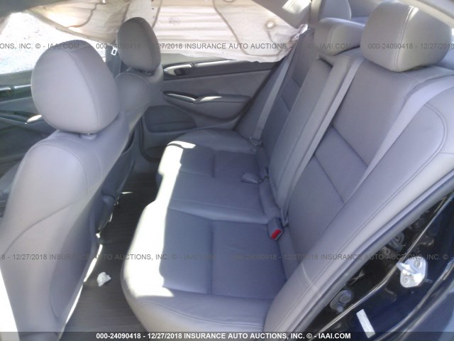 2HGFA1F9XBH512481 - 2011 HONDA CIVIC EXL BLACK photo 8