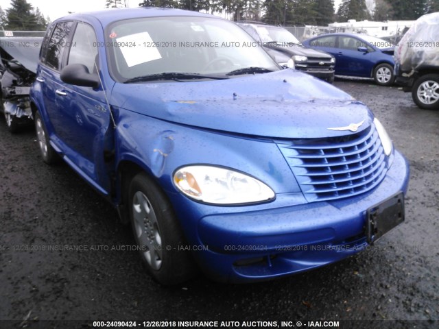 3C4FY58B65T505329 - 2005 CHRYSLER PT CRUISER TOURING BLUE photo 1