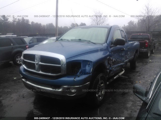 3D7KS28D86G113002 - 2006 DODGE RAM 2500 ST/SLT BLUE photo 6