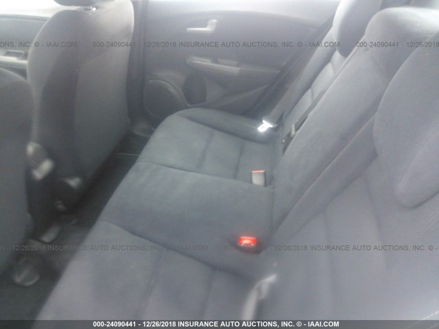 JHMZE2H54CS001664 - 2012 HONDA INSIGHT LX GRAY photo 8