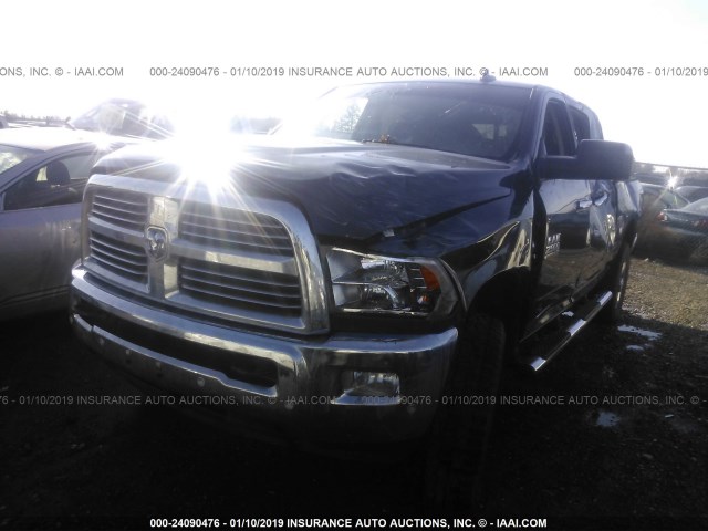 3C6UR5ML2GG158961 - 2016 RAM 2500 SLT GRAY photo 2