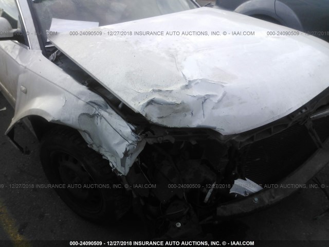 WVWWH63B33E213860 - 2003 VOLKSWAGEN PASSAT GLX 白色 照片 6