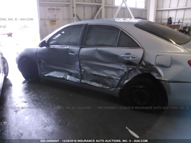 4T1BE46KX8U790868 - 2008 TOYOTA CAMRY CE/LE/XLE/SE BLUE photo 6