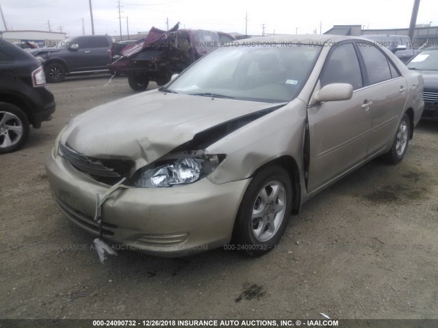 4T1BE32K83U756856 - 2003 TOYOTA CAMRY LE/XLE/SE GOLD photo 6