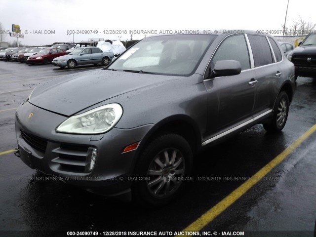 WP1AA29P49LA00624 - 2009 PORSCHE CAYENNE GRAY photo 2