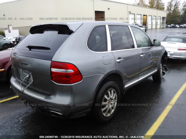 WP1AA29P49LA00624 - 2009 PORSCHE CAYENNE GRAY photo 4