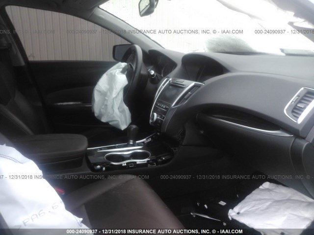 19UUB1F31FA002699 - 2015 ACURA TLX WHITE photo 5