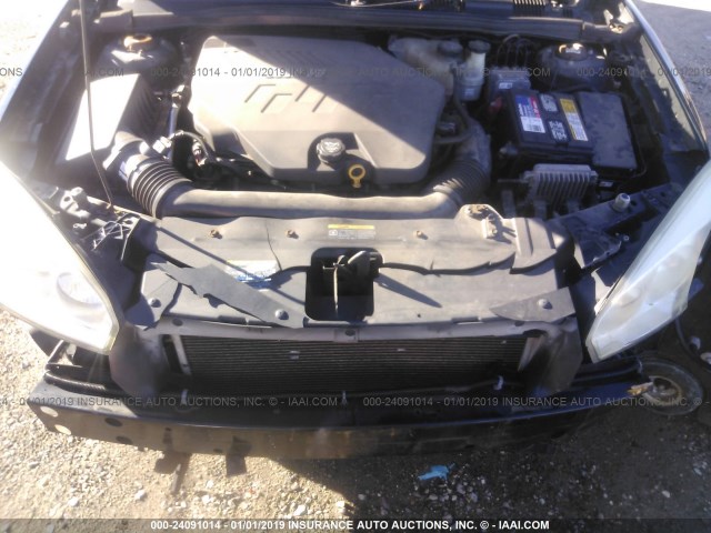 1G1ZU57N97F229500 - 2007 CHEVROLET MALIBU LTZ შავი ფოტო 10