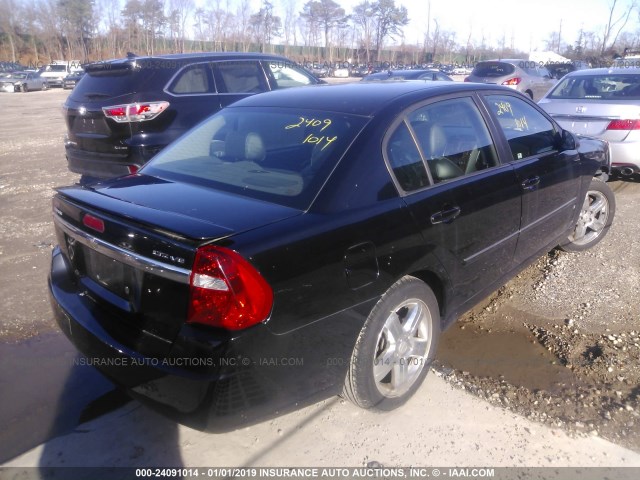 1G1ZU57N97F229500 - 2007 CHEVROLET MALIBU LTZ შავი ფოტო 4